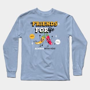 Friends For Life - Debits and Credits - Funny Accounting Long Sleeve T-Shirt